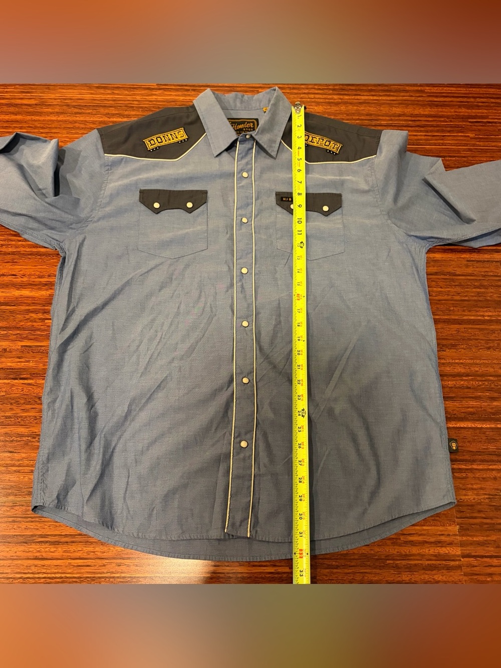 Howler Brothers Crosscut Deluxe Donn's Depot Pearl Snap Shirt XL Rare - Picture 5 of 8
